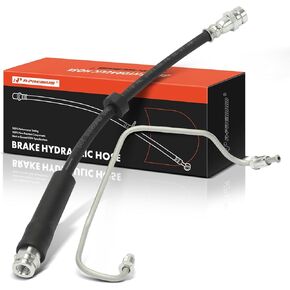 A-Premium Front Driver Side Brake Hydraulic Hose Compatible with Select Audi Models - A4 2016-2019, A4 allroad 2017-2021, A4 Quattro 2016-2021, A5 Quattro 2018-2021, A5 Sportback, S4, S5, S5 Sportback