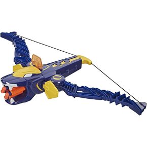 Power Rangers Beast Morphers Beast-X King Mega Bow Toy, Nerf Dart Firing Action, Inspired TV Series, for Boys 8 and Up