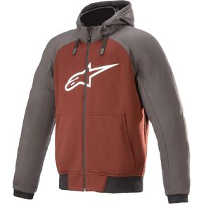 Alpinestars Chrome Sport Hoodie (Tar Gray/Burgundy, XL)