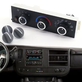 599-294 سخان مكيف الهواء مفتاح التحكم في تكييف الهواء لوحة وحدة التحكم في المناخ متوافقة مع 2008-2014 شيفروليه إكسبريس 1500/2008-2022 إكسبريس 2500 3500 4500 كارجو باساجيروس جي إم سي سافانا 84793088 in Kuwait