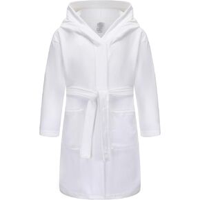 Kids Soft Towel Hooded Robe Cotton Bathrobe for Boys 5-16 Years in Kuwait