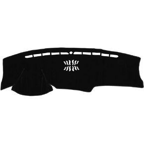 Dash Cover Compatible for Hyundai Tucson 2022-2024 4.2 Inch Head-Up Display, Non-Slip Dash Cover Mat Polyester Black Front Dash Cover Mat