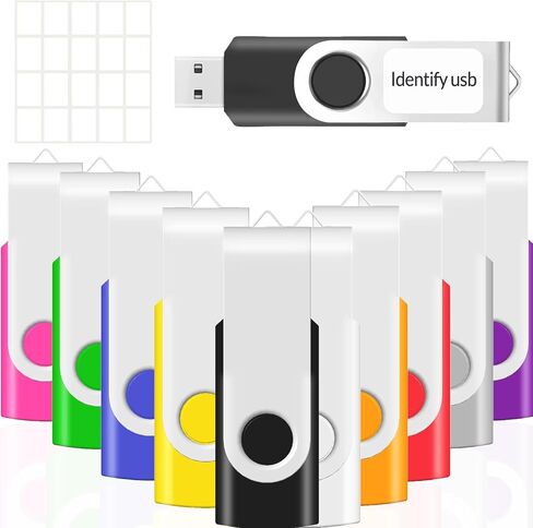 محرك أقراص فلاش USB سعة 32 جيجابايت 10 حزم، محركات أقراص USB 32 جيجابايت JBOS USB Memory Stick Swivel Gig Stick محركات أقراص فلاش 32 جيجابايت USB2.0 Pendrive، محركات أقراص الإبهام 10 حزم، محرك مضغوط، محرك القفز، 32 جيجابايت USB (ألوان مختلطة) in Kuwait