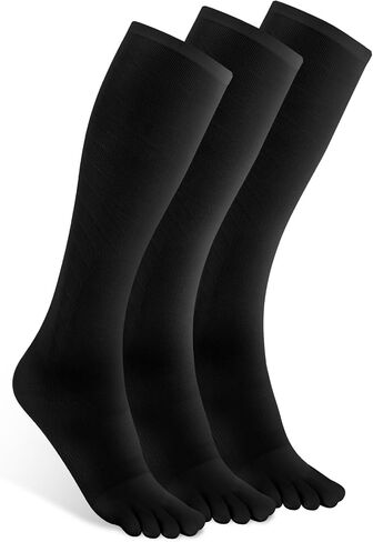 Compression Calf Toe Socks, Five-Finger Design, Breathable & Varicose Veins Prevention in Saudi Arabia