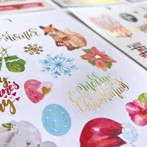 Paper House Productions Seasons Collection 30-Sheet 1200-Piece Celebrate Your Day Planner Sticker Folio for Planners, Journaling and Crafting in Saudi Arabia