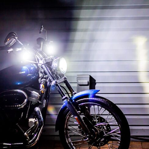 Eagle Lights Generation II Midnight Edition 2 Inch LED Front Turn Signals with White Running Lights Compatible with Harley Davidson Motorcycles - 1157 Base in Kuwait