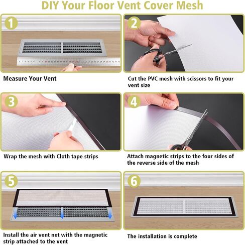 [4 Pack] 400x300mm DIY PC Case Dust Mesh Filter, PVC Dustproof Mesh Filter Cover with Magnetic Strip for Computer PC Case in Kuwait