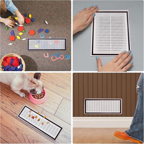 [4 Pack] 400x300mm DIY PC Case Dust Mesh Filter, PVC Dustproof Mesh Filter Cover with Magnetic Strip for Computer PC Case in Kuwait