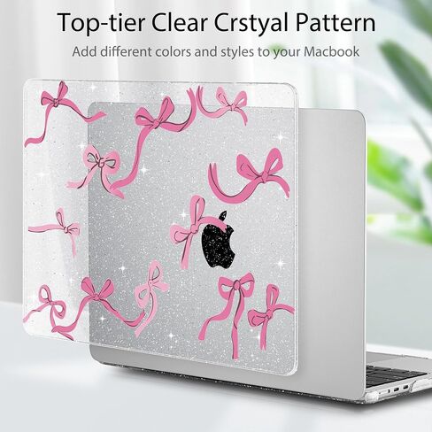 Compatible with M4 MacBook Air 13.6 inch A3240 Case 2025 2024 2023 2022 Release A2681 M2/ A3113 M3 with Touch ID & Retina Display, Plastic Hard Shell Case & Keyboard Cover, Floral C293 in Saudi Arabia