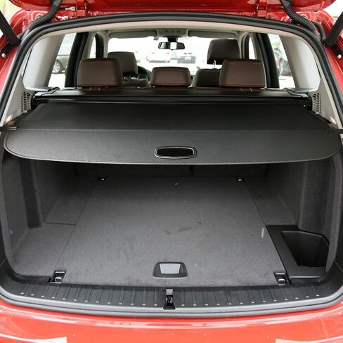 Marretoo for BMW X3 Cargo Cover 2011 2012 2013 2014 2015 2016 2017 for BMW X3 Accessories Black Retractable Trunk Cover Security Shield Shade in Kuwait