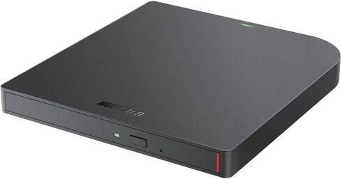 BUFFALO MediaStation 6X Portable Type-C USB 3.2 (Gen 1) محرك أقراص Blu-ray/خارجي، يشغل ويحرق أقراص Blu-Rays وأقراص DVD والأقراص المضغوطة. متوافق مع أجهزة الكمبيوتر المحمولة وأجهزة الكمبيوتر المكتبية/Mac. in Kuwait