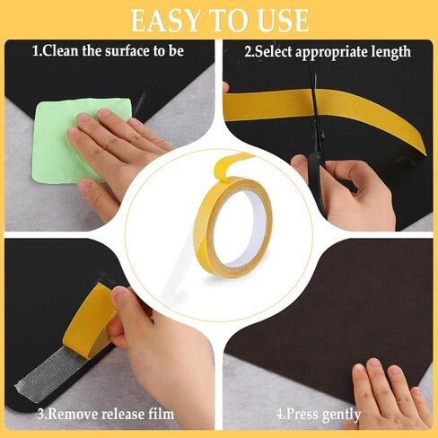 Bewudy Multifunctional Double Side Fabric Tape, Extra Strong Double Sided Fabric Tape Heavy Duty for Clothes, with Fiberglass Mesh High Tack Strong Adhesive for Clothes Carpet Arts (20M/787In) in Saudi Arabia