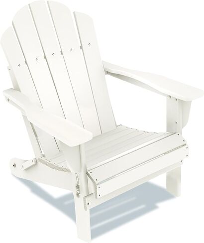 All Weather Resistant Adirondack Outdoor Chair Resin，Poly Patio Chair hdpe with Widened Arms-Blue in Saudi Arabia