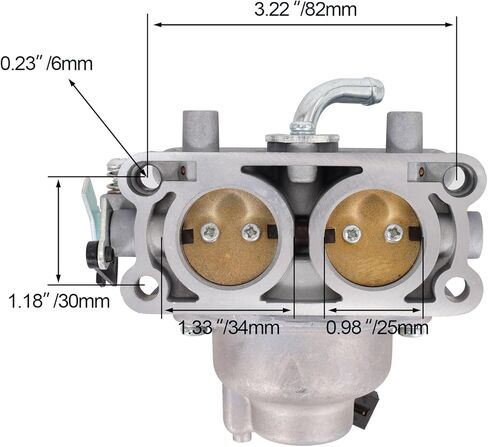 15004-1011 المكربن ​​مع استبدال فلتر الوقود لـ 15004-0930 15004-7082 15004-7051 يناسب FX730V-AS28 FX730V-AS29 FX730V-ES00 محرك رباعي الأشواط in Kuwait