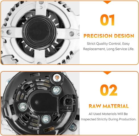 Alternator for Chrysler 300 Jeep Grand Cherokee Dodge Challenger & Durango 2011-2017, Dodge Charger 2011-2015 2017, Ram 1500 2016-2017, 04801779AG in Saudi Arabia