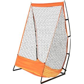 MR Football Kicking Net with Carrying Case, Multi-Skill Football Net for Pass, Punt, Kick and Snap Training, Portable and Easy to Setup Training Football Net w/ Ball Return & Extra-Large Catch Pocket