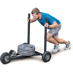ANYTHING SPORTS Premium Push Sled with Automatic Resistance in Kuwait