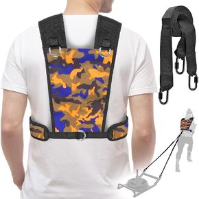 Dolibest Sled Harness for Fitness Resistance, sled Pull Harness, Adjustable Durable and Comfortable for Resistance Training