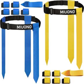 Flag Football Belts, Flag Football Set for Adults Kids and Youth, Flag Football Flags for Players Training Competition