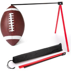Lawei Football Kicking Tee, Portable Football Kicking Stand Football Tee Holder Compatible with All Ball Sizes, Football Kicking Tee for Field Goal Place Holder, Football Training Practice Equipment