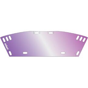 Schutt Splash Shield لقناع الوجه لخوذة كرة القدم - يحسن النظافة ويحمي من السعال والعطس والبصق والعرق - شفاف غير ملون لسهولة الرؤية