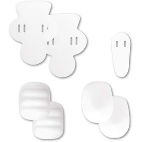 Champro Slots Pad Set, 7 Piece (Youth), white