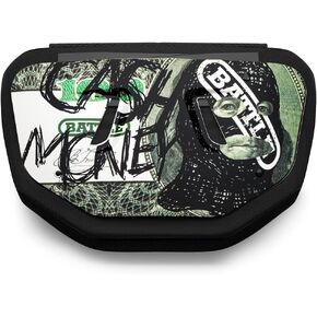 Battle Sports Novelty Back Bone Plate - Back Plate, Rear Lower Back Protector, Hard Outer Shell & Contoured Foam, High-Impact Protection Football Gear