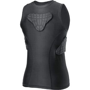TUOYR Youth Padded Compression Shirt Vest Rib Chest Protector Football Baseball