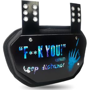 CNPMANT Sports Football Back Plate Football Backplates for Shoulder Pads Football, Rear Protector Lower Back Pads for Football Players, Lower backs will be safe and stylish with this sturdy backplate.