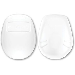 Champro Varsity Ultra Light Knee Pad (White, Adult)