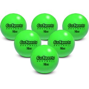 GoSports Weighted Training Balls - Hitting & Pitching Training for All Skill Levels - Improve Power and Mechanics, Choose Baseball or Softball