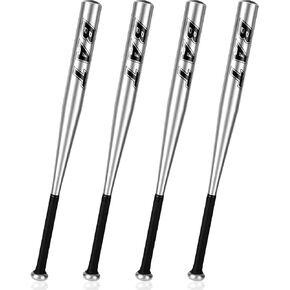4 Pcs Baseball Bat Lightweight Softball Bat 28 Inches Aluminum Bat for Baseball Training Sports Activities