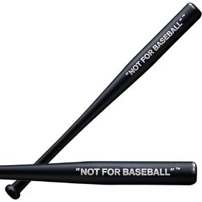 POM Baseball Bat - Not for Baseball Brand - Authentic Beech Wood - 30" Black - Softball, Batting Practice, Training, Self Defense, Home Security.