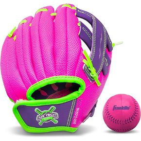 Franklin Sports Air Tech Adapt Series 8.5" Teeball Glove: Right Handed Thrower