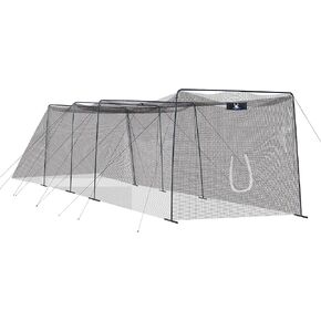 ANYTHING SPORTS Full 40 and 60 Foot Batting Cage. Perfect Baseball Batting Cage, Softball Batting Cage, Complete Package with Frame and Netting