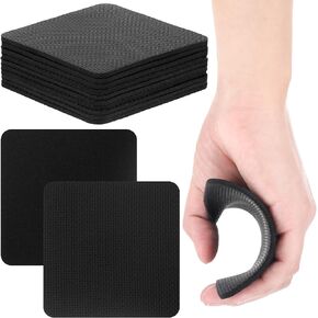 Zhanmai 10 Set Gym Grip Pads for Weight Lifting Workout Pads Pull up Neoprene Comfort Weightlifting Hand Grips Light Gym Grips Gymnastics Hand Grips for Men Women No Sweaty Hands