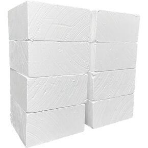 Nexo Premium Chalk for Weight Lifting & ASMR - 1LB (Eight 2oz Blocks) Top Pick Crushable Gym Chalk