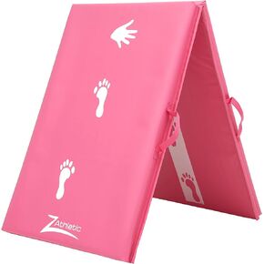 Z Athletic Children's Cartwheel and Beam Training Folding Mat for Gymnastics and Tumbling