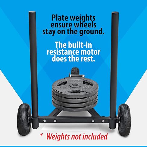 ANYTHING SPORTS Premium Push Sled with Automatic Resistance in Kuwait