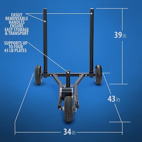 ANYTHING SPORTS Premium Push Sled with Automatic Resistance in Kuwait