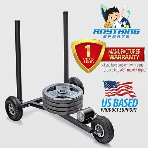 ANYTHING SPORTS Premium Push Sled with Automatic Resistance in Kuwait