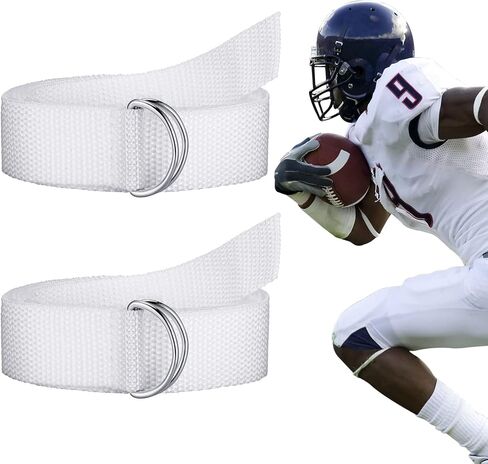 حزام كرة القدم على شبكة الإنترنت بطول 52 بوصة، أحزمة على شكل حرف D للرجال والنساء والشباب والأولاد والأطفال والبنات علم كرة القدم in Kuwait