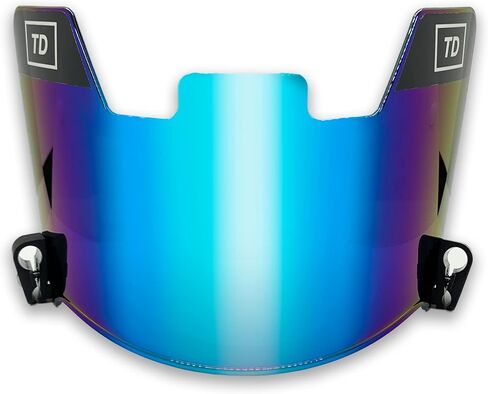TD Sports Football Visor | Fits Kids, Youth, and Adult Helmets | Eye Protection for Helmet and Facemask in Saudi Arabia