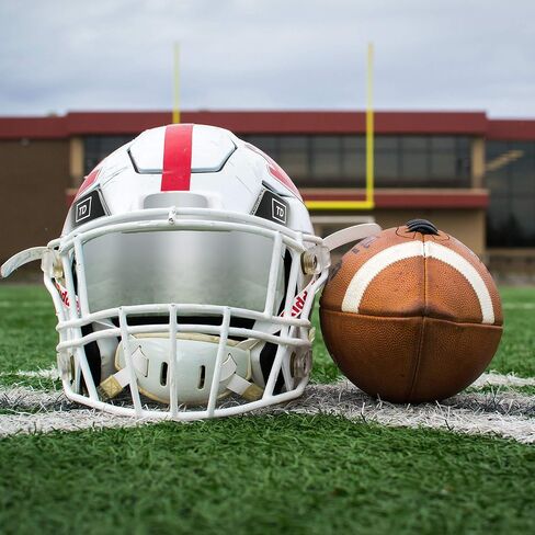 TD Sports Football Visor | Fits Kids, Youth, and Adult Helmets | Eye Protection for Helmet and Facemask in Saudi Arabia