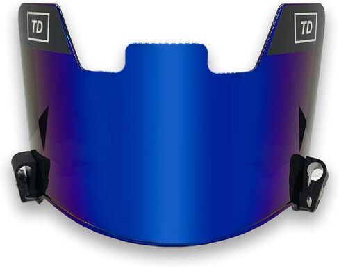 TD Sports Football Visor | Fits Kids, Youth, and Adult Helmets | Eye Protection for Helmet and Facemask in Saudi Arabia