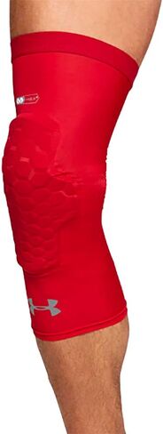 Under Armour Basketball Hex Pad Leg Sleeve, Compression Sleeve with Hex Pad Technology-Basketball,Football,Volleyball & More in Kuwait