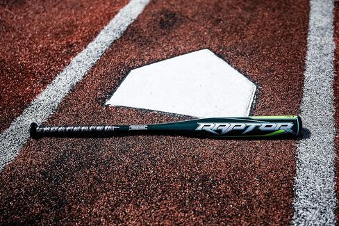 رولينغز | مضرب بيسبول رابتور | الولايات المتحدة الأمريكية | -10 قطرة | برميل 2 1/4 بوصة | قطعة واحدة من الألومنيوم in Kuwait