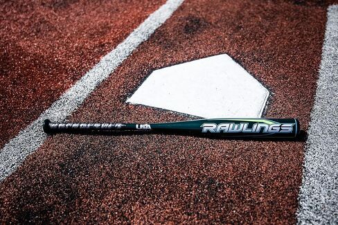 رولينغز | مضرب بيسبول رابتور | الولايات المتحدة الأمريكية | -10 قطرة | برميل 2 1/4 بوصة | قطعة واحدة من الألومنيوم in Kuwait