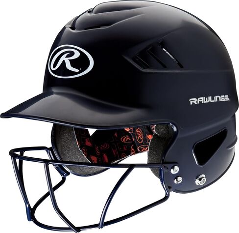 Rawlings | COOLFLO Batting Helmet | 6 1/2" - 7 1/2" One Size Fits Most | Multiple Colors/Facemask Option in Saudi Arabia
