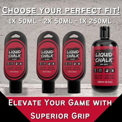 Power Grip Liquid Chalk for Weight Lifting - Non-Slip Gym Chalk for Secure Grip in Saudi Arabia